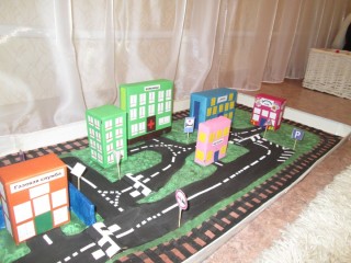 Поделка пдд в детский сад