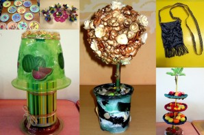 Поделки из бытового мусора