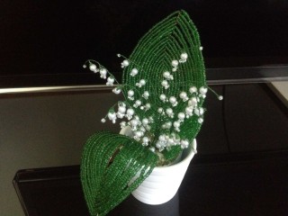 Поделка ландыш