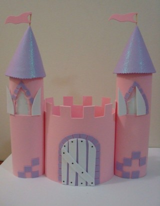 Поделка замок своими руками