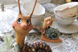 Улитка поделка