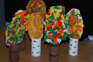 Поделка береза