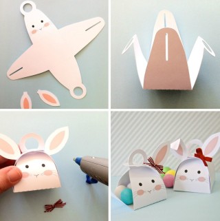 Маленькие поделки из бумаги