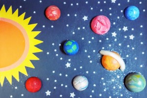 Поделка космос для садика