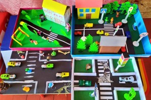 Дорога глазами детей поделки