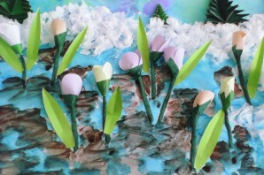 Весенние поделки из бумаги