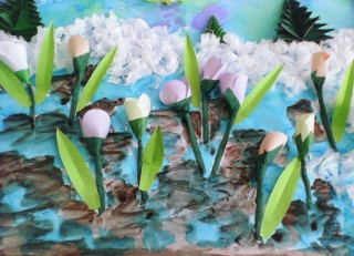 Весенние поделки из бумаги