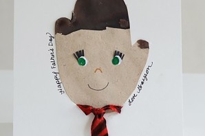 Поделка к дню отца простая