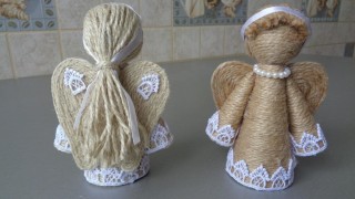 Поделки из джута и мешковины своими руками