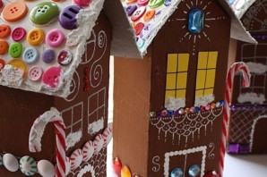 Поделки из коробок на новый год