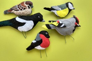 Синичка поделка