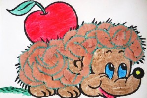 Поделки из карандашной стружки