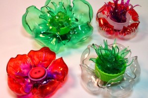 Поделки из пластика для детей