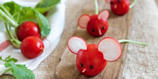 Поделка из помидор в садик