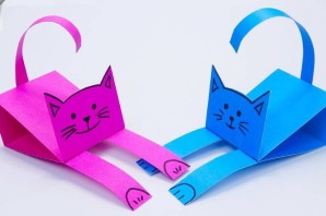 Детские поделки из бумаги своими руками легкие