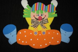 Поделка клоун