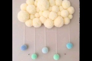 Помпоны для поделок маленькие