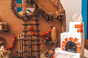 Мышкина кладовая поделки из природного материала