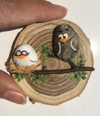 Поделки из спилов можжевельника