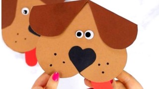 Поделка собака