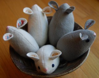 Мышонок поделка