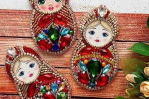 Поделка матрешка символ россии