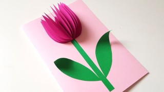 Поделки из бумаги на день рождения маме