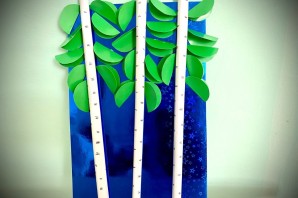 Поделка березка