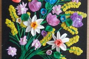 Поделка цветочный вальс