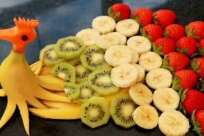 Поделка из фруктов в детский сад