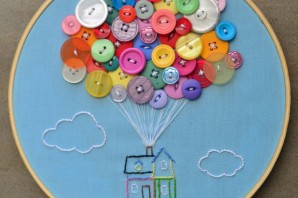 Поделки из пуговиц для детей
