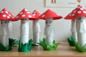 Поделка грибок