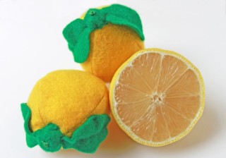 Лимон поделка своими руками