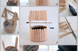 Забор из картона для поделки своими руками