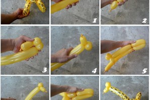 Поделки из шариков колбасок своими руками