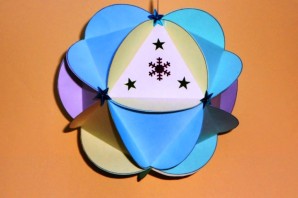 Поделка шар из бумаги