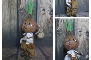 Чиполлино поделка в садик