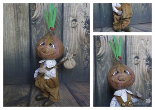 Чиполлино поделка в садик