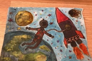 Космос глазами детей поделки