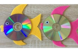 Поделки из дисков компьютерных своими
