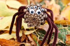 Осенняя поделка паук