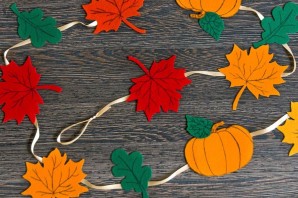 Осенние листья поделки из бумаги