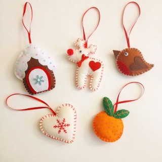 Поделка из фетра легкая