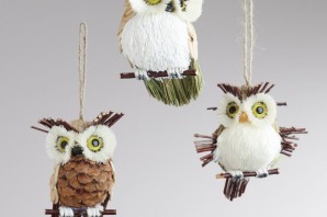 Сова на ветке поделка