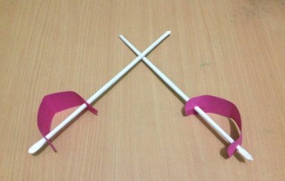 Поделки из бумаги оригами оружие