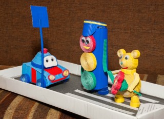 Пдд глазами детей поделки