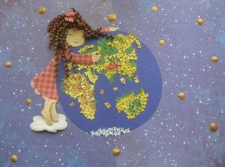 Глобус в школу поделка