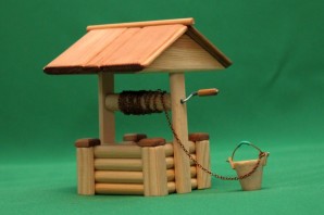 Колодец поделка для детского сада