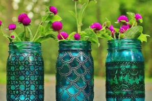 Поделки из стеклянных банок