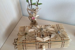 Поделка из шпажек